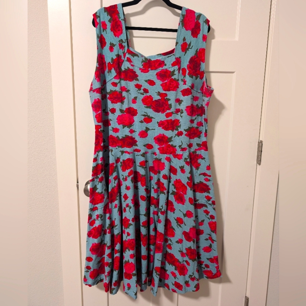 Effie's Heart 4x rose jersey dress